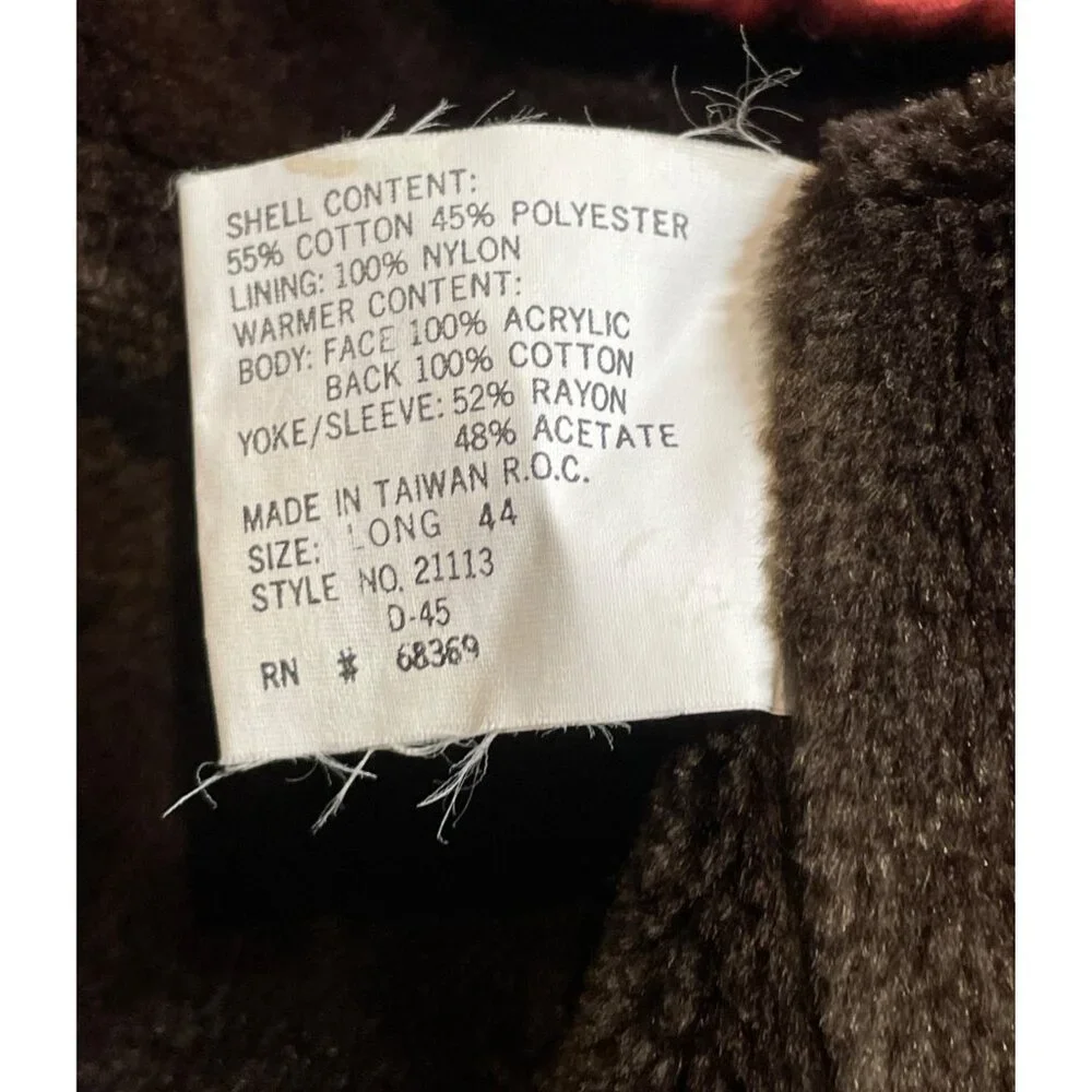 Vintage Arnie II Trench Coat Mens 44L Khaki Zip Out Lining Pockets Belted - Picture 12 of 13